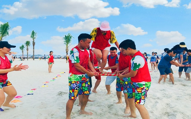 Tổ chức team building biển uy tín, chuyên nghiệp, giá tốt nhất